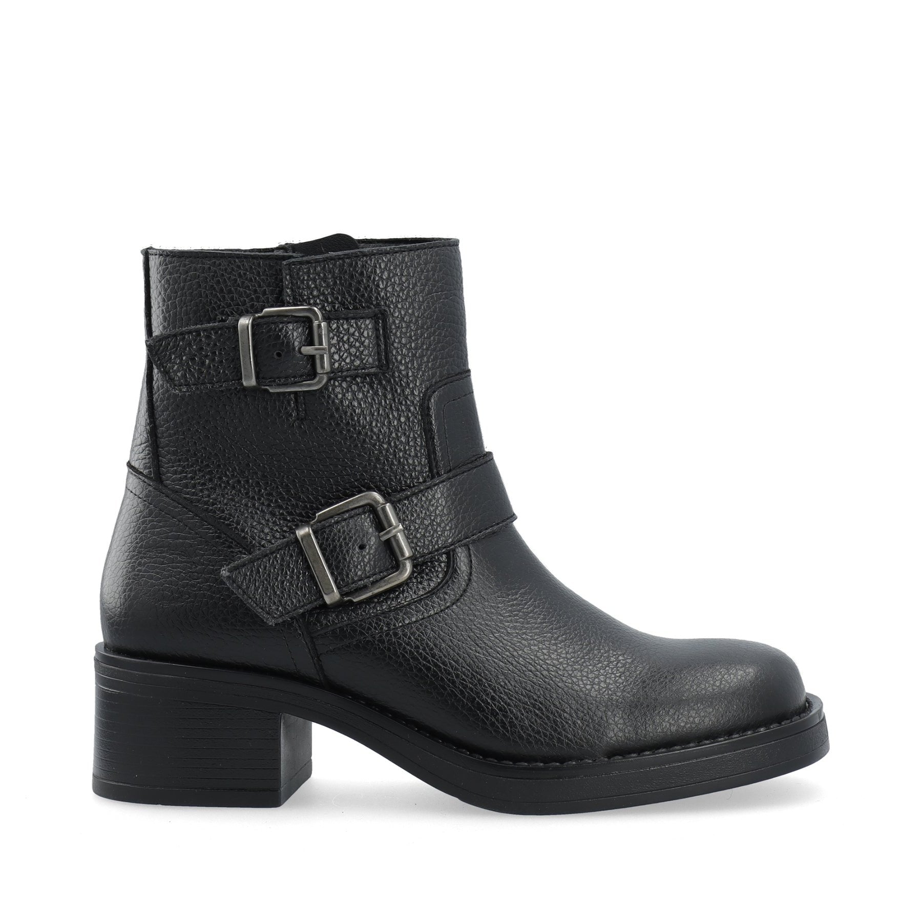 CASRIKKE Biker Boot W. Inside Zip Leather Ca SHOTT Dansk Design