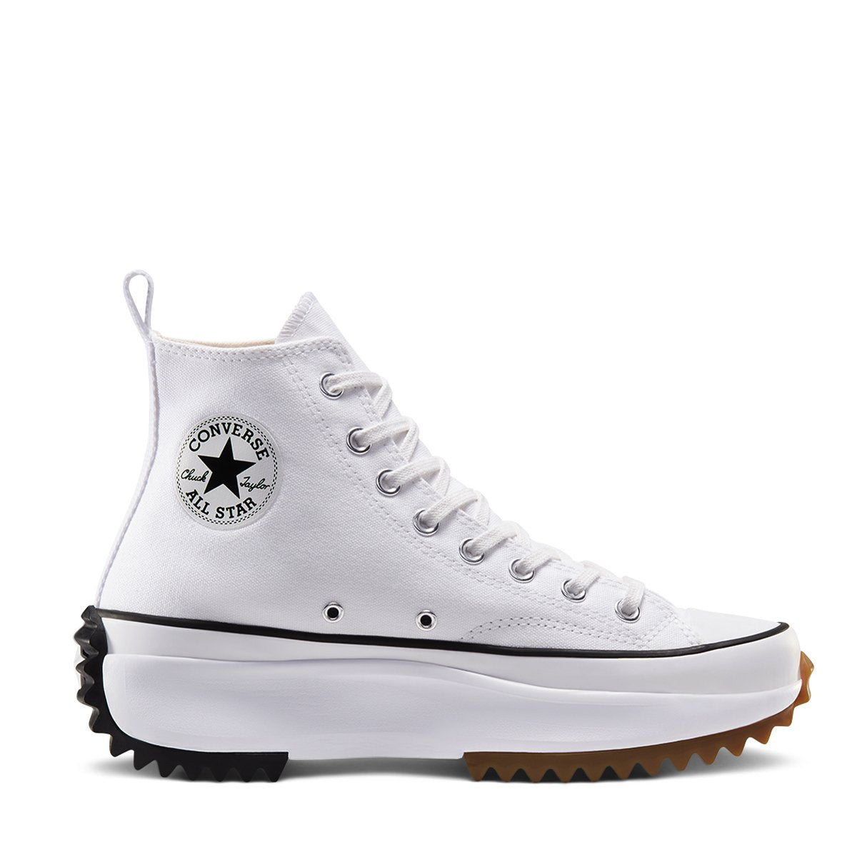 CONVERSE RUN STAR HIKE HI SNEAKERS IN WHITE