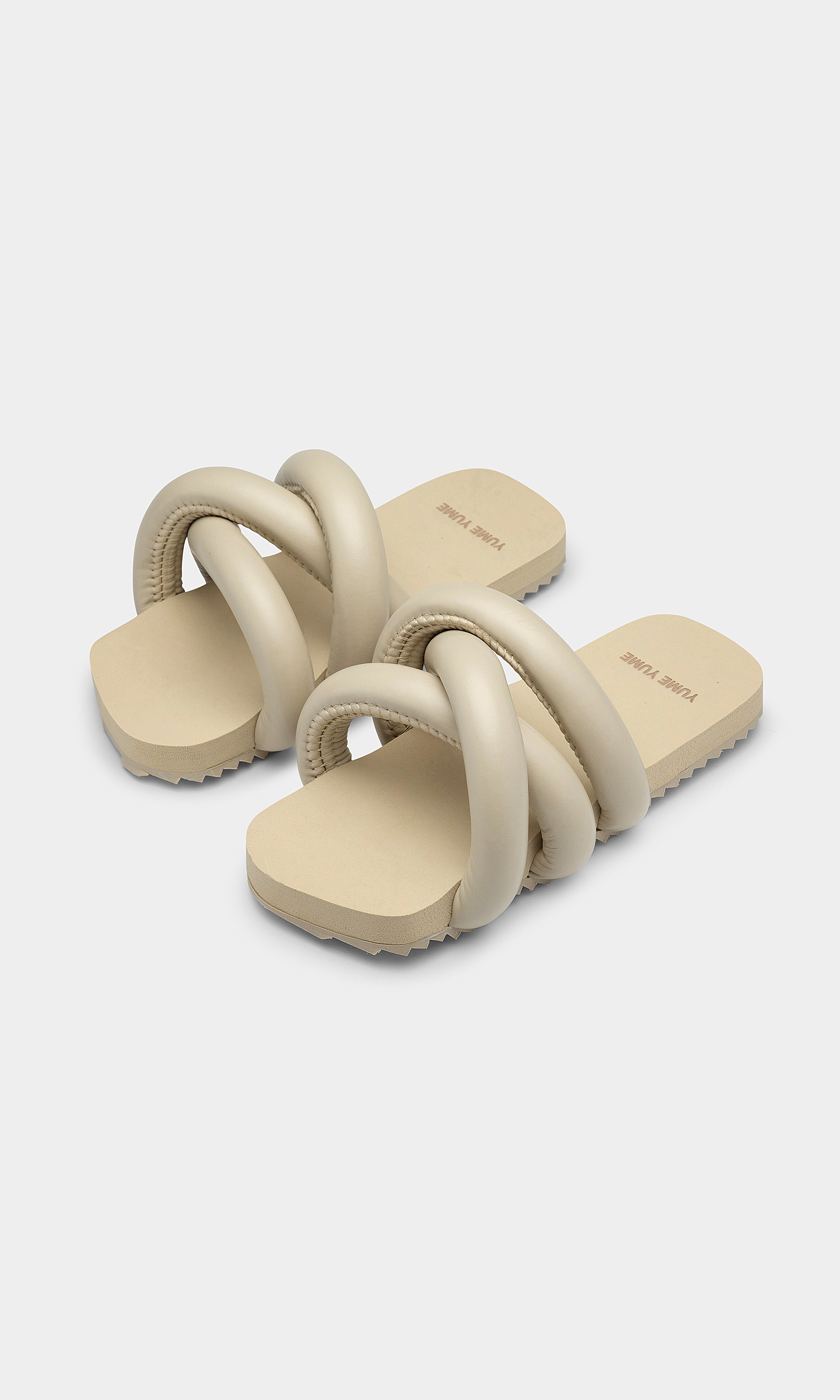 Tyre Slide Beige Sandals TS0008 - 2a