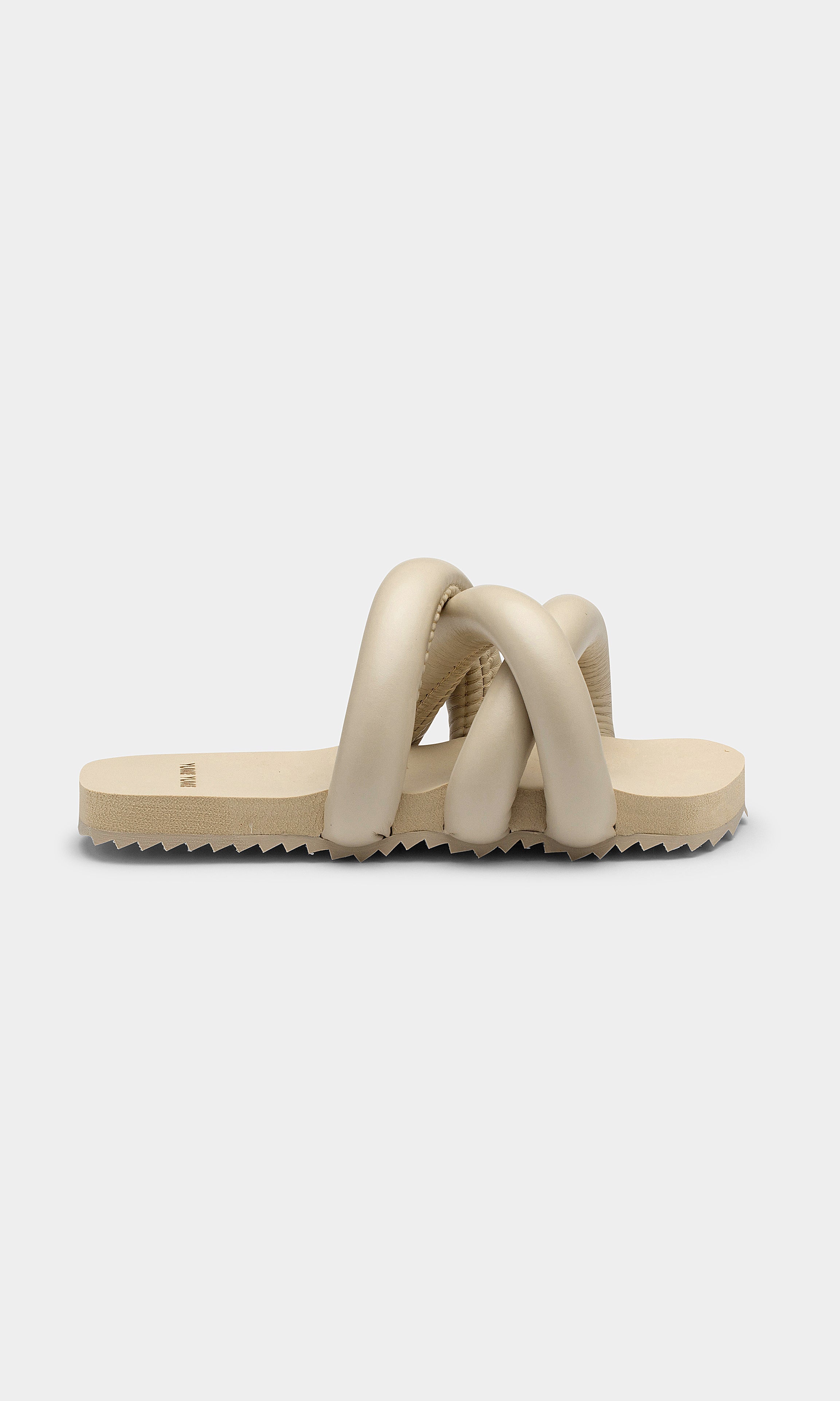 Tyre Slide Beige Sandals TS0008 - 5