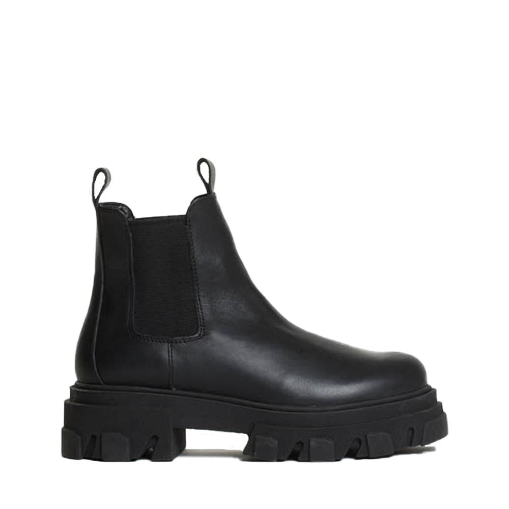 Bukela Asta Black Leather Chelsea Boots