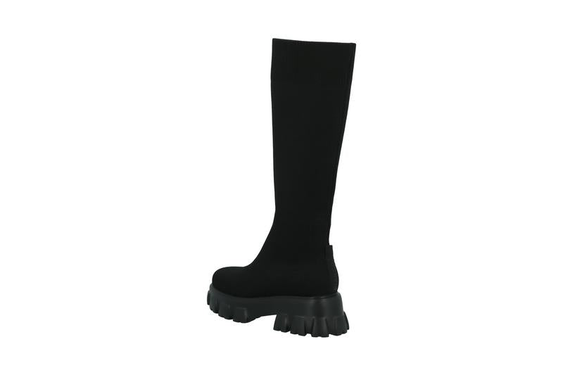 Bianco BIAPRIMA Knee High Sock Boot Knit High Boots Black