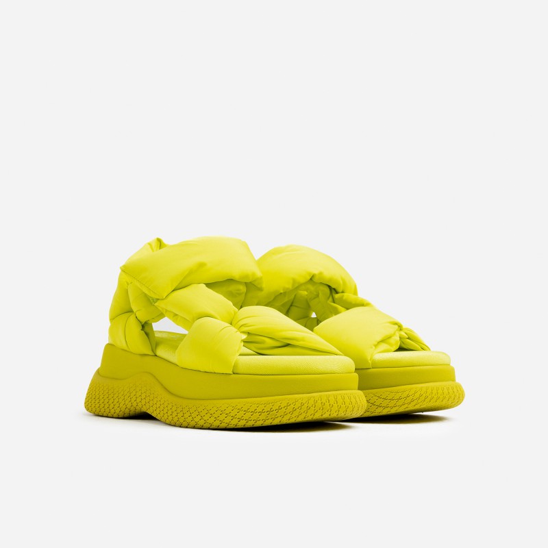 Brute Yellow Chunky Sandals 84954-P-57 - 2