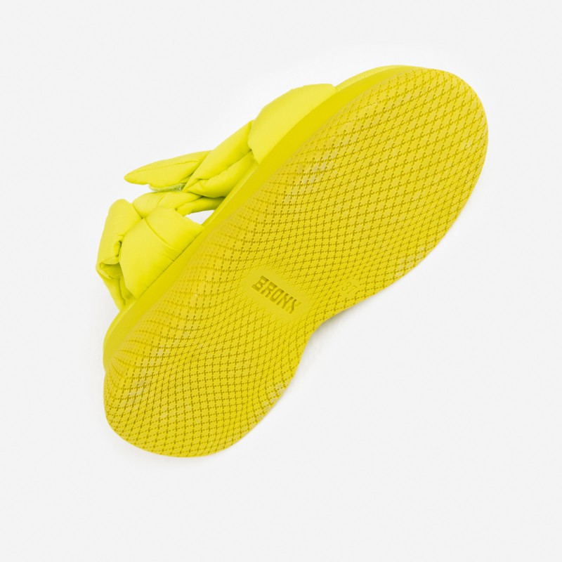 Brute Yellow Chunky Sandals 84954-P-57 - 5