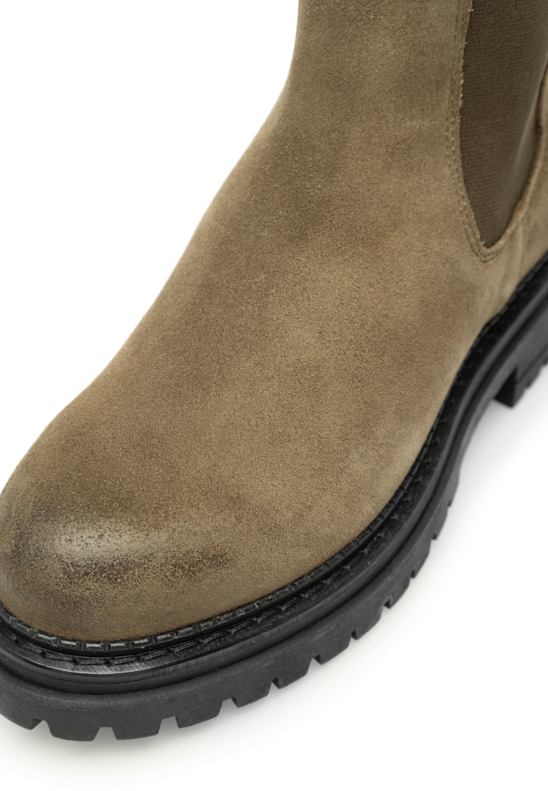 Olive suede chelsea boots best sale