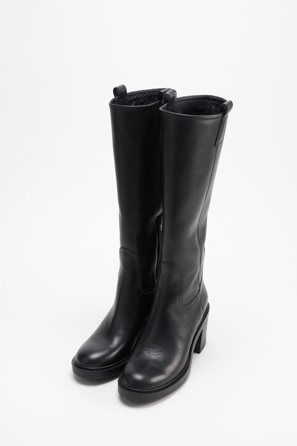 Vitello Black High Boots CPH827 - 4