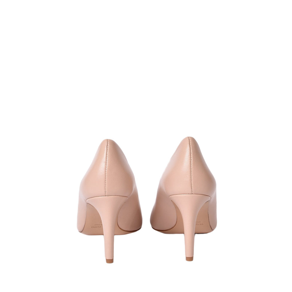 MADE 94 ROSA NUDE LEATHER PUMPS