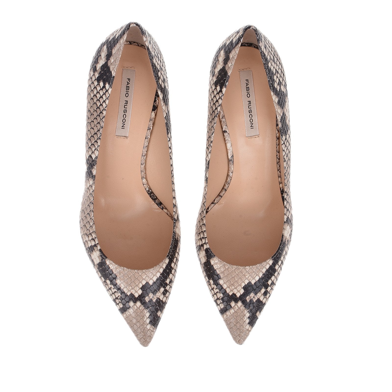 Milly Python Snake Pumps