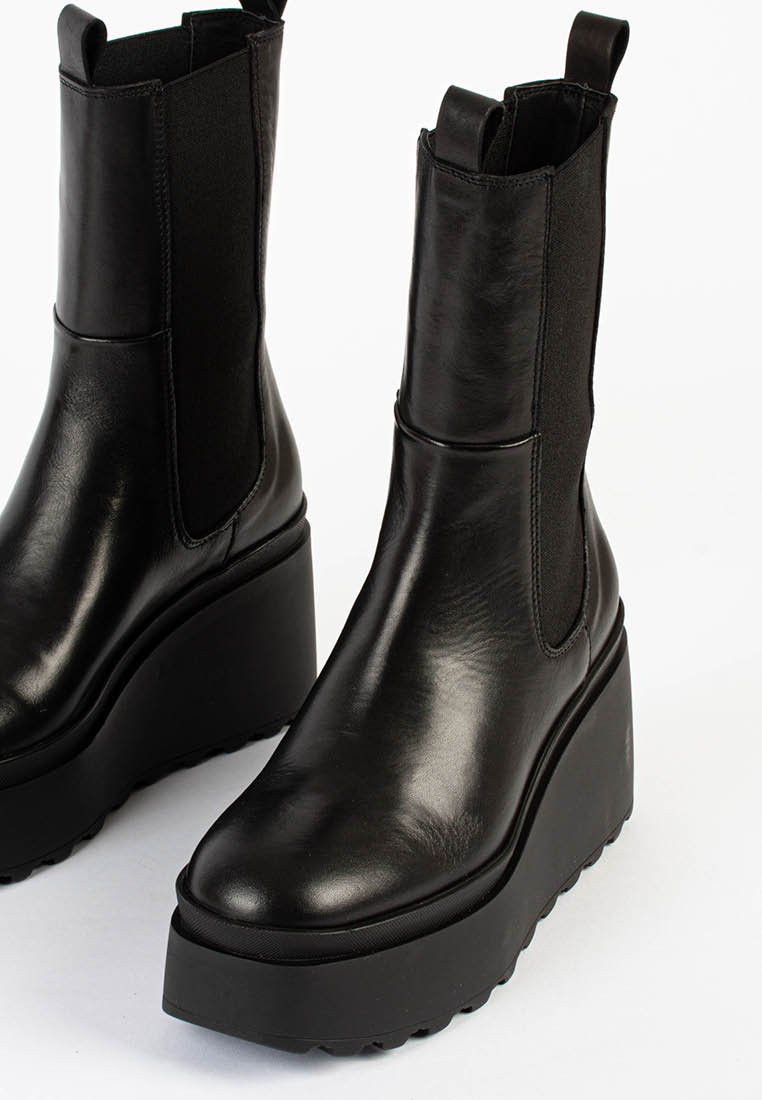 Kajsa Black Platform Chelsea Boots KAJSA-BLK - 3