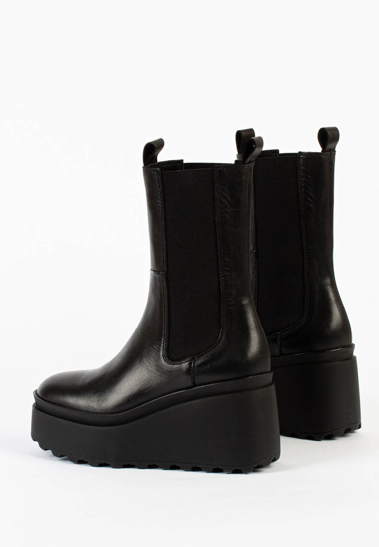 Kajsa Black Platform Chelsea Boots KAJSA-BLK - 4