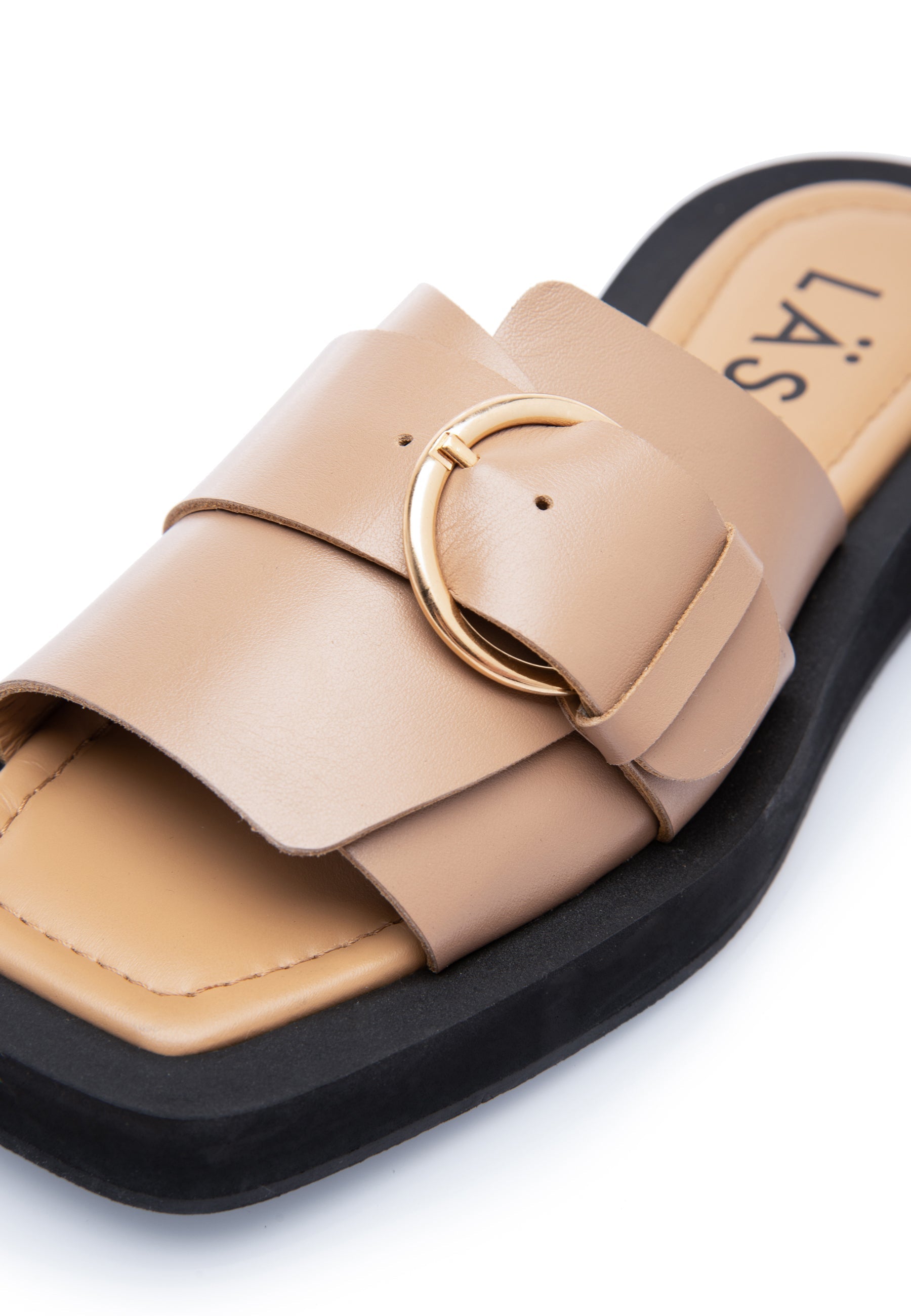 LÄST Selma - Leather - Croissant Sandals Croissant