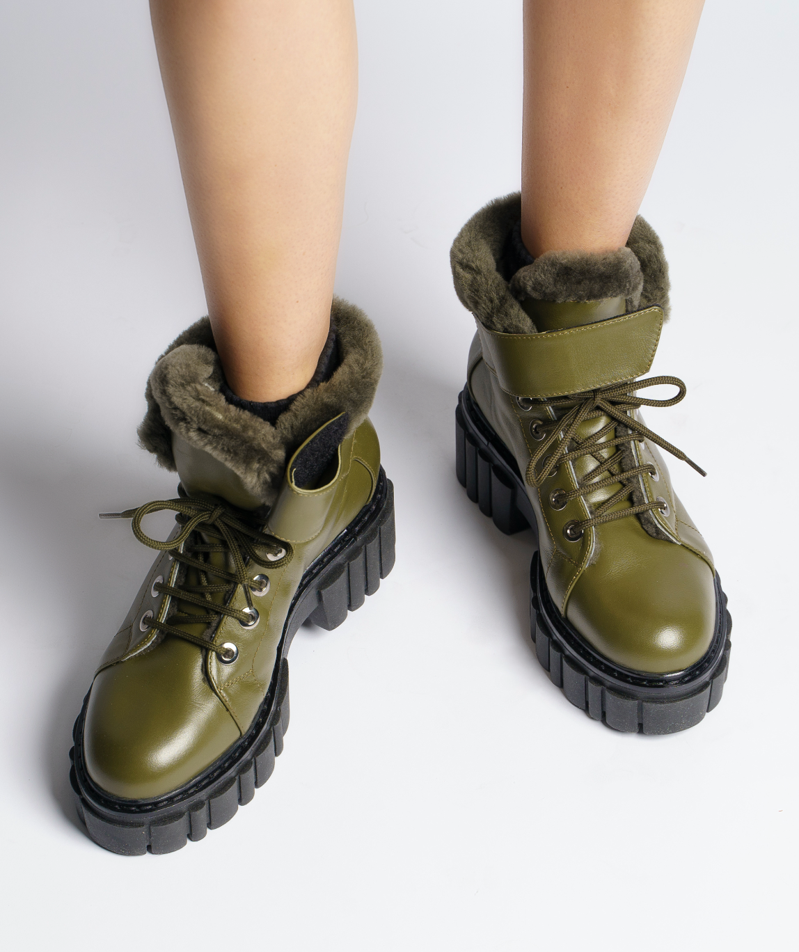 Takara Olive Winter Ankle Boots 2030-02 - 2