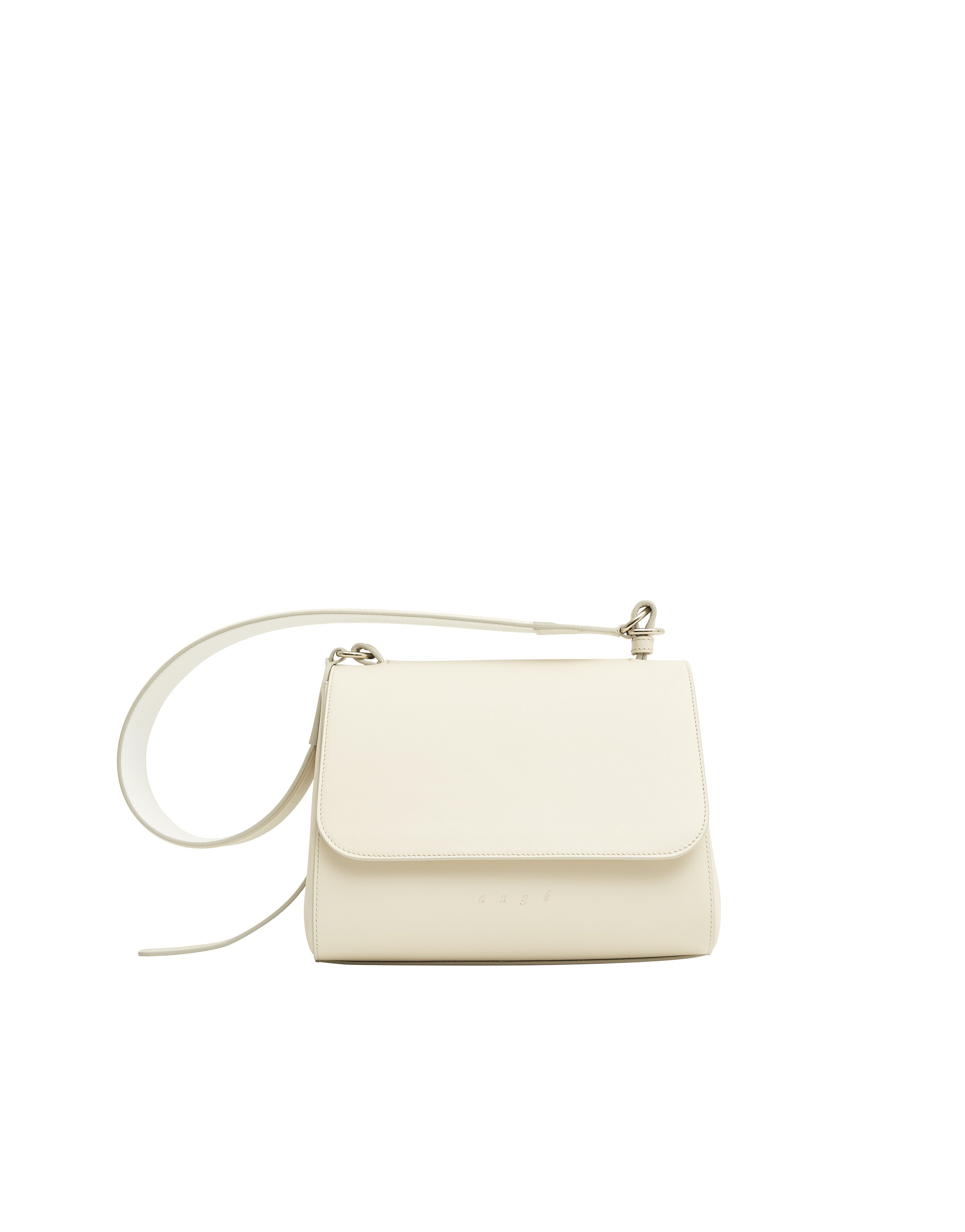 Aage Cross Body Cream White Bag