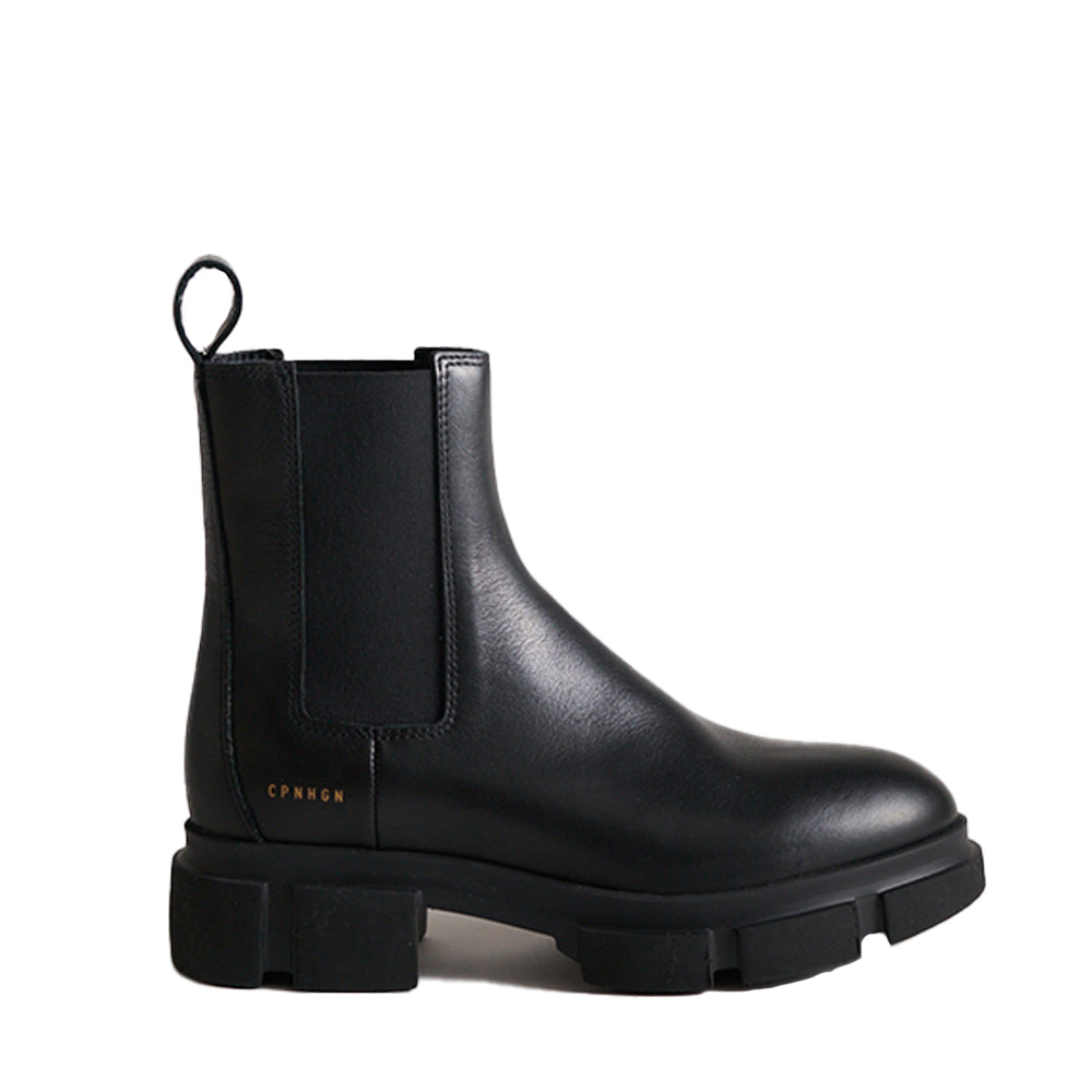 Vitello Black Low Chelsea Boots CPH570BLACK - 1